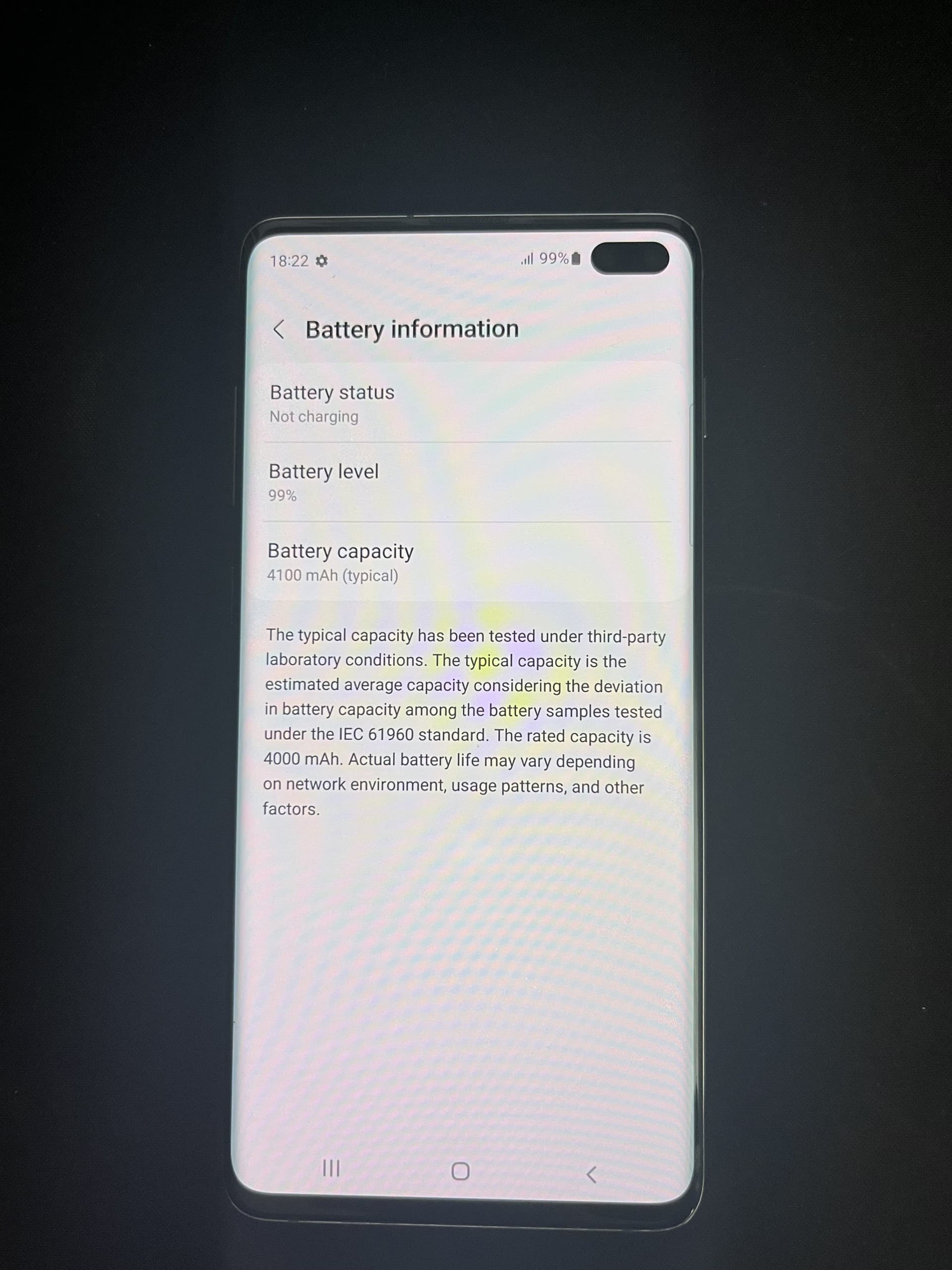 Samsung Galaxy S10 Plus 128GB Ceramic Black