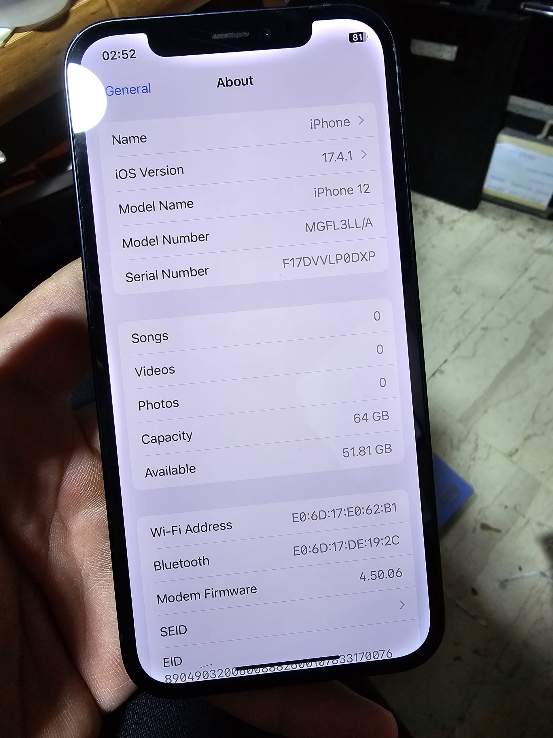 Apple iPhone 12 64GB Black