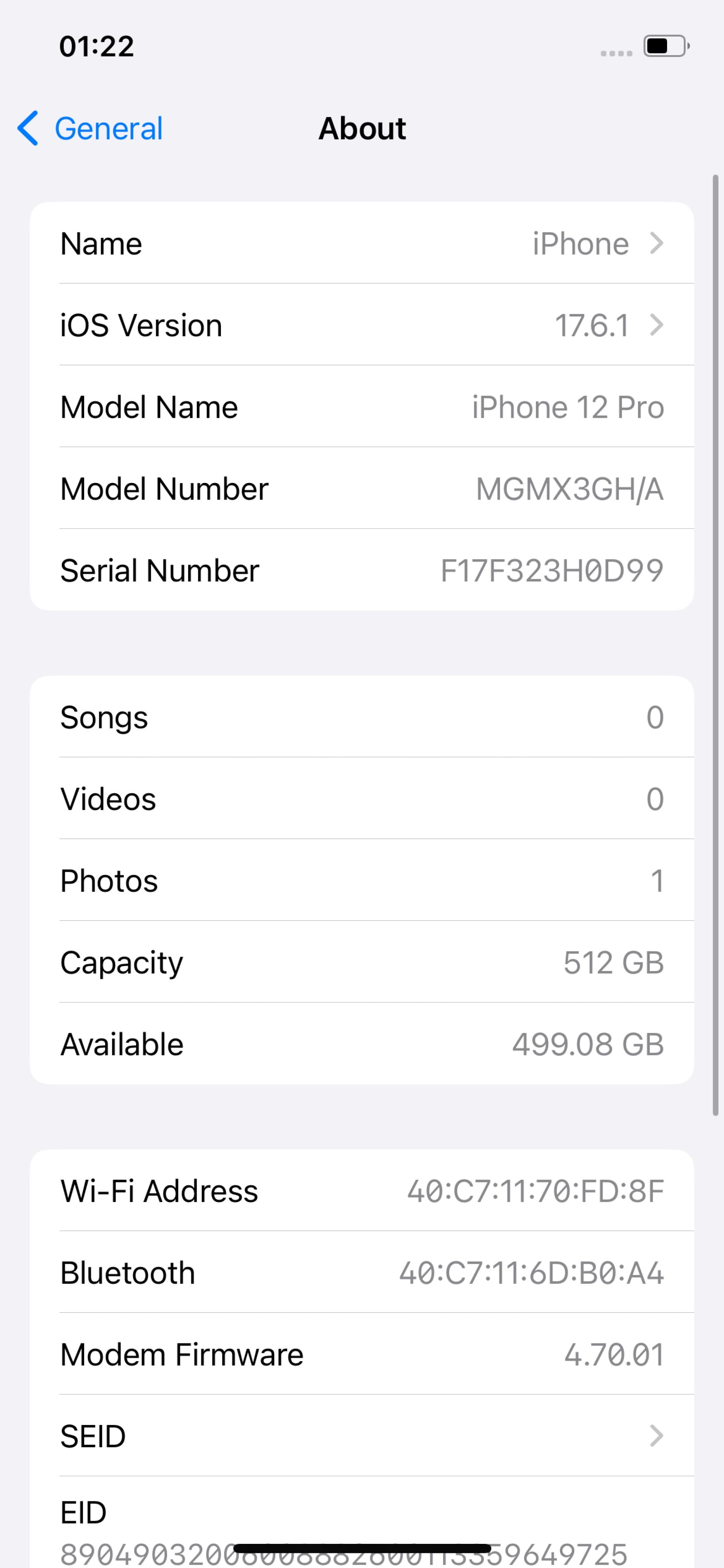 Apple iPhone 12 Pro 512GB Pacific Blue