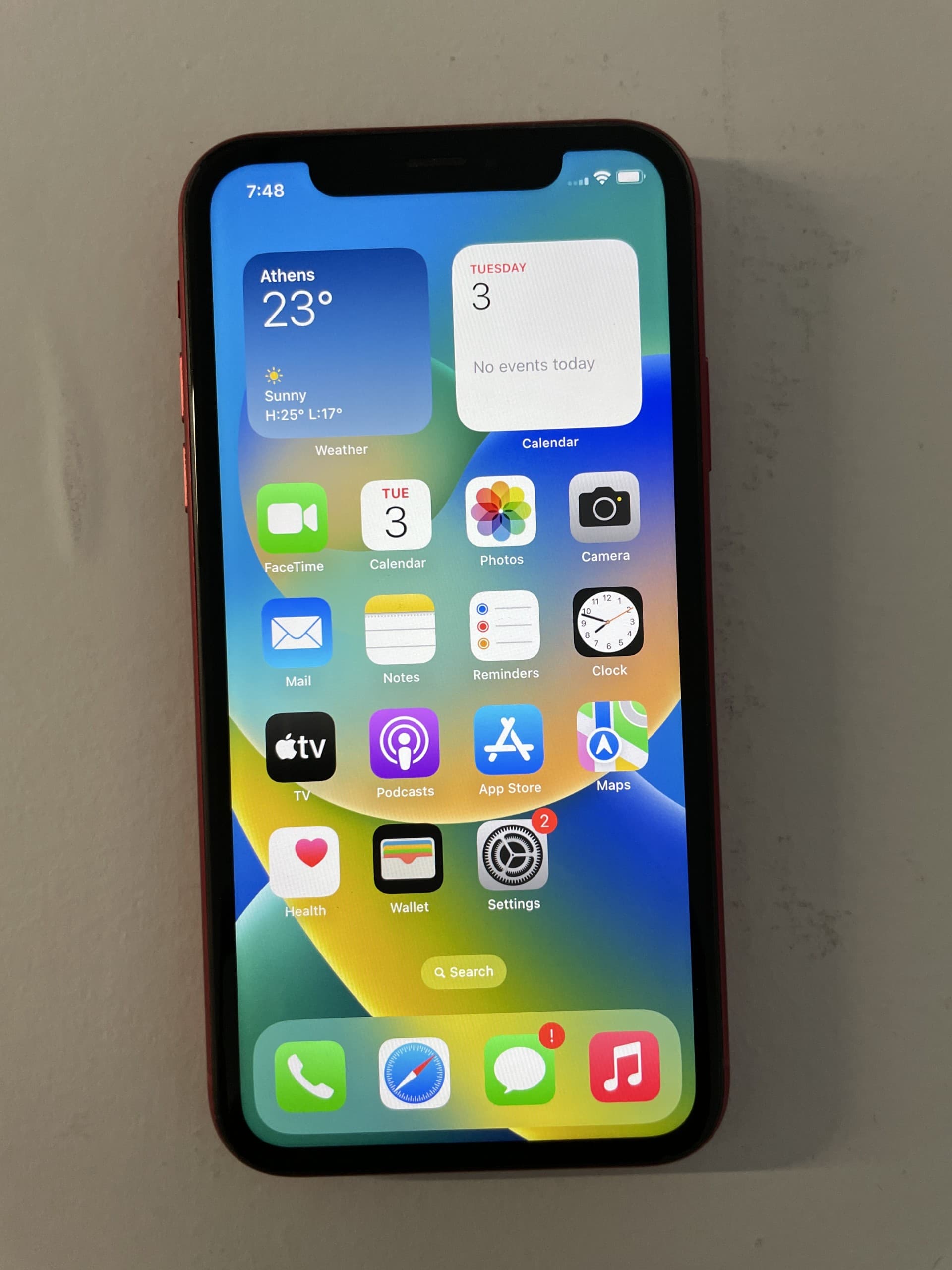 Apple iPhone XR 64GB Red