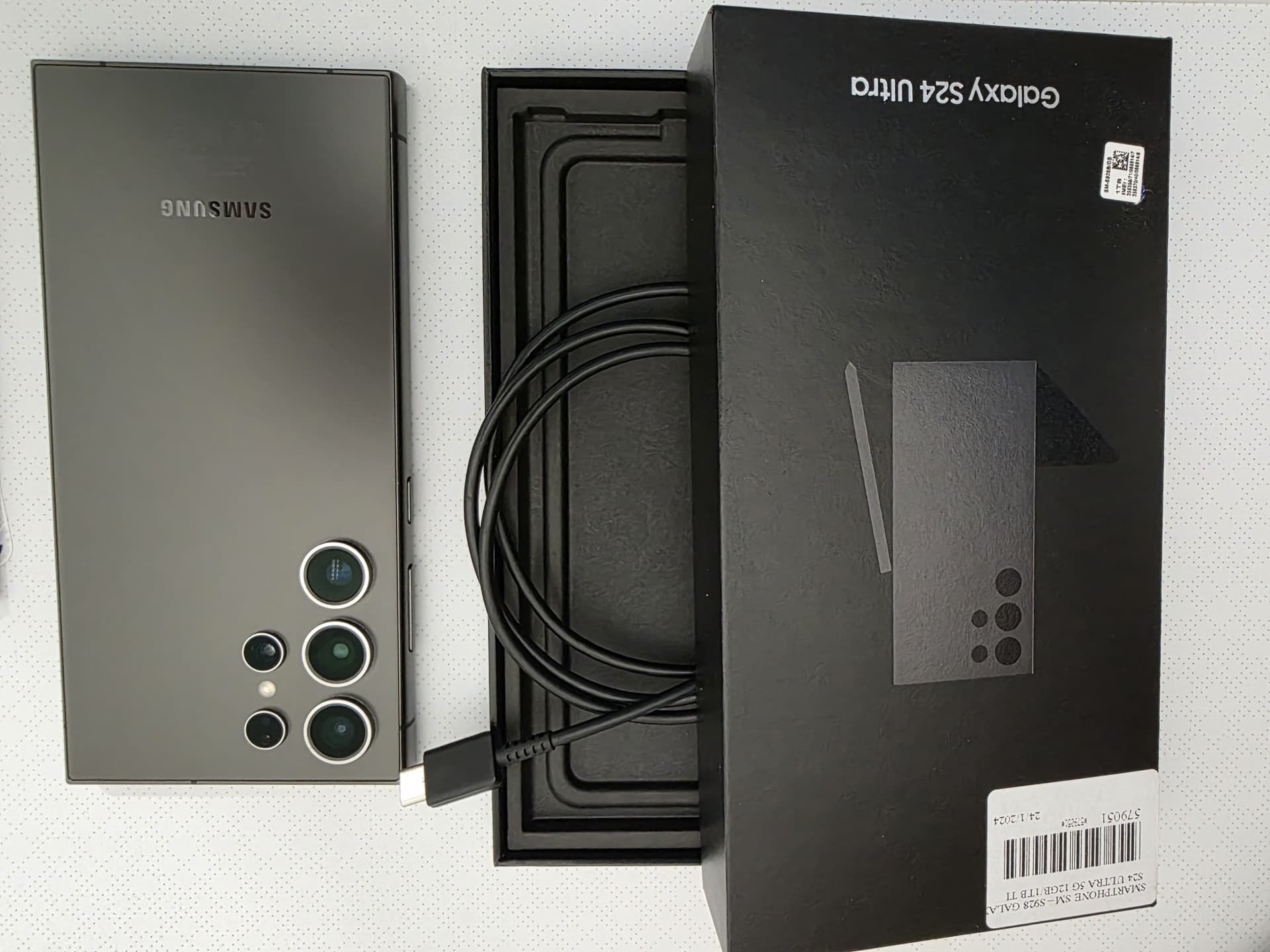 Samsung Galaxy S24 Ultra 1TB Titanium Black