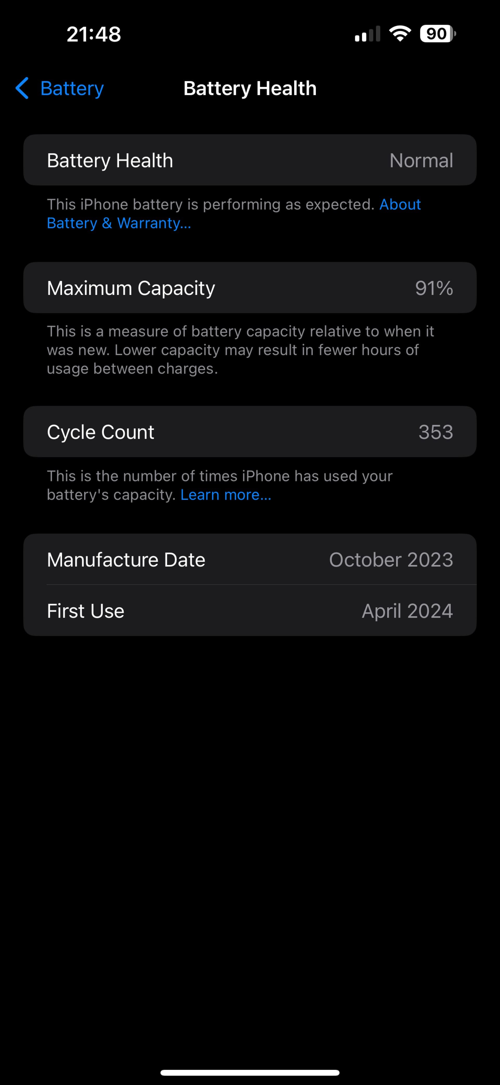 Apple iPhone 15 Plus 128GB Black