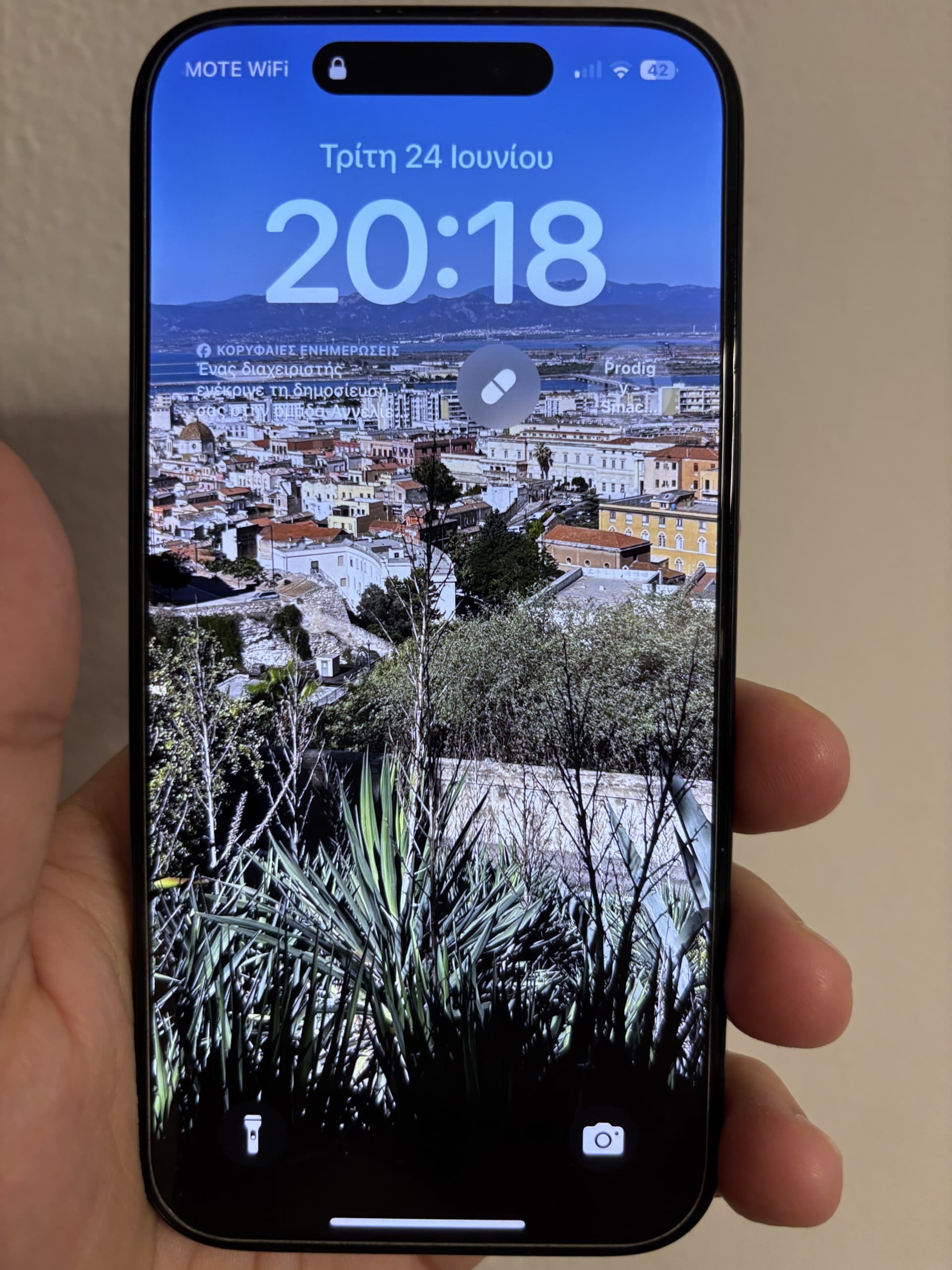 Apple iPhone 15 Pro 128GB Blue Titanium